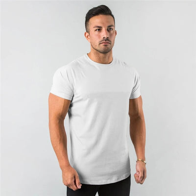 Stylish Muscle Fit T-Shirt: Short Sleeve Gymwear