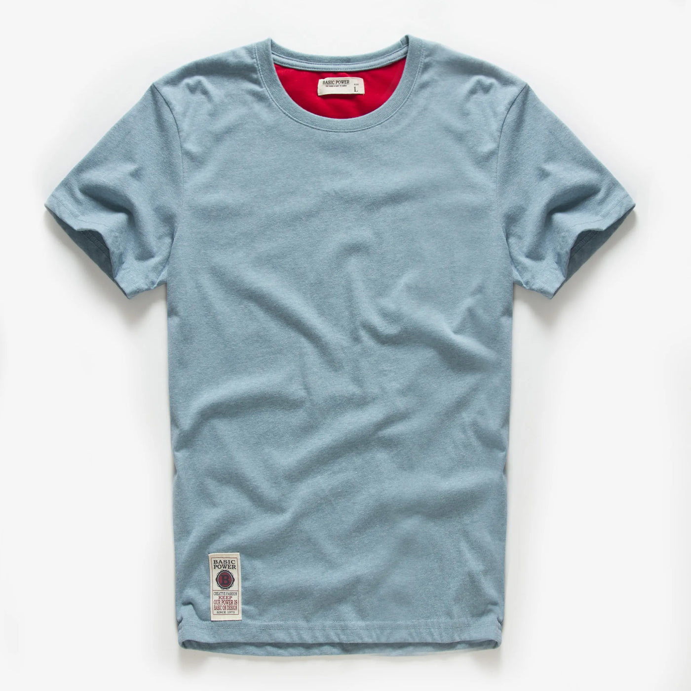 Classic Solid Cotton T-Shirt: High-Quality Casual Top