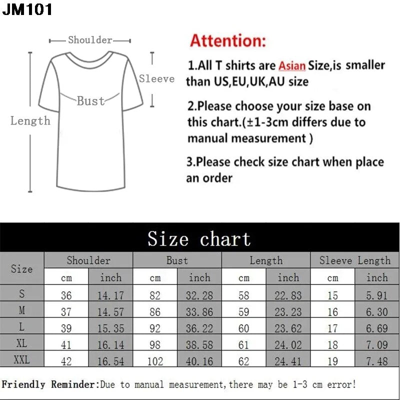 Custom Printed Harajuku T-shirt – Personalize Your Style