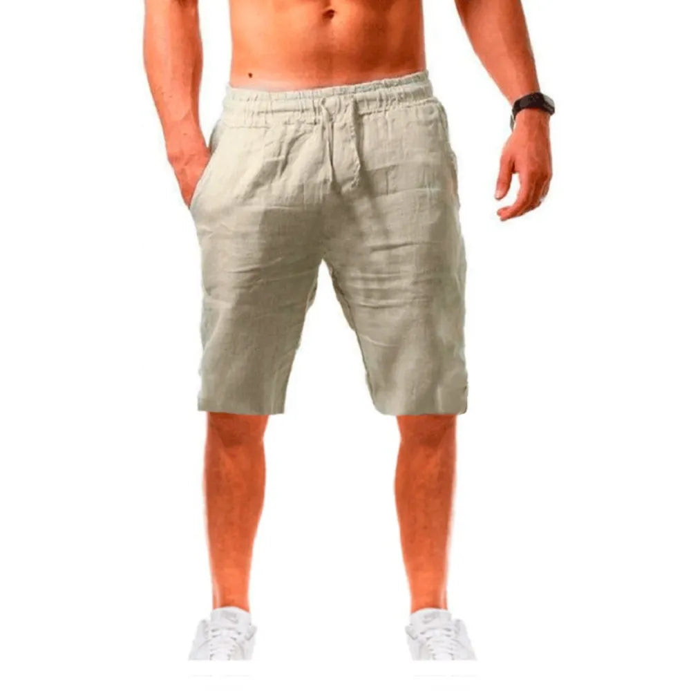 Summer Linen Shorts: Breathable Streetwear (S-3XL)