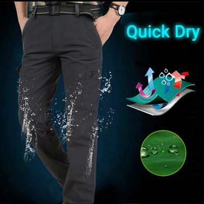 2023 Waterproof Tactical Cargo Pants for Men