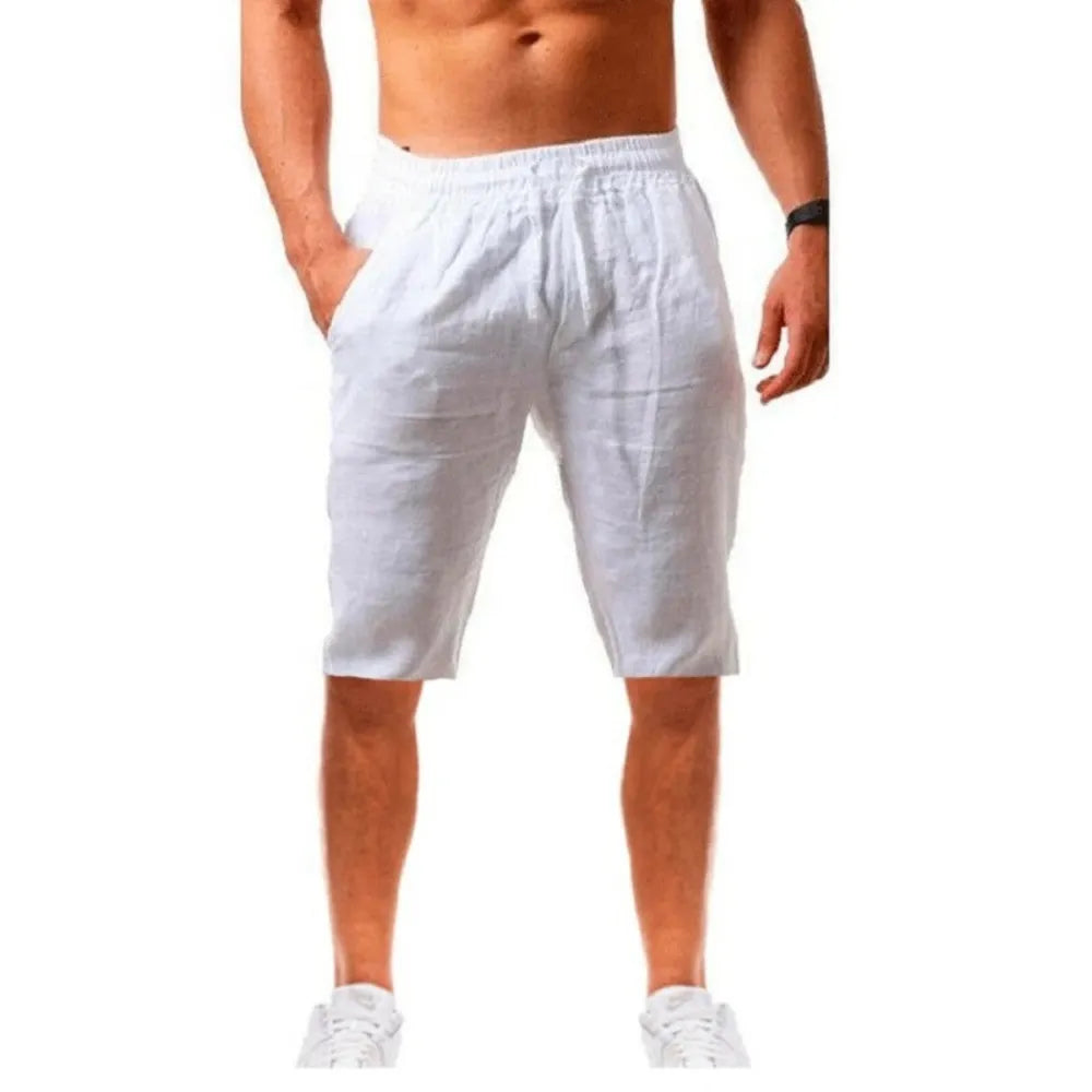 Summer Linen Shorts: Breathable Streetwear (S-3XL)