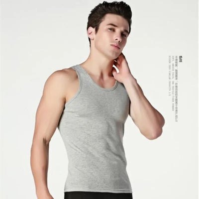 Cotton Muscle Vest 3-Pack: Gym Essentials