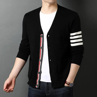 New Autumn/Winter Knitted Cardigan: Korean Casual Style (M-3XL