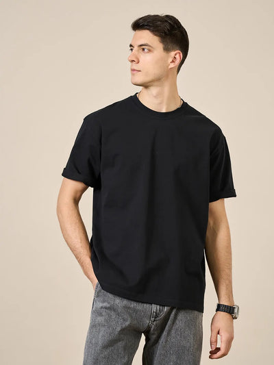 2023  SIMWOOD Summer Cotton T-Shirt: High-Quality, Oversize Fit