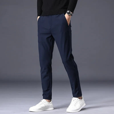 Autumn-Winter Men's Stretch Slim-Fit Casual Pants