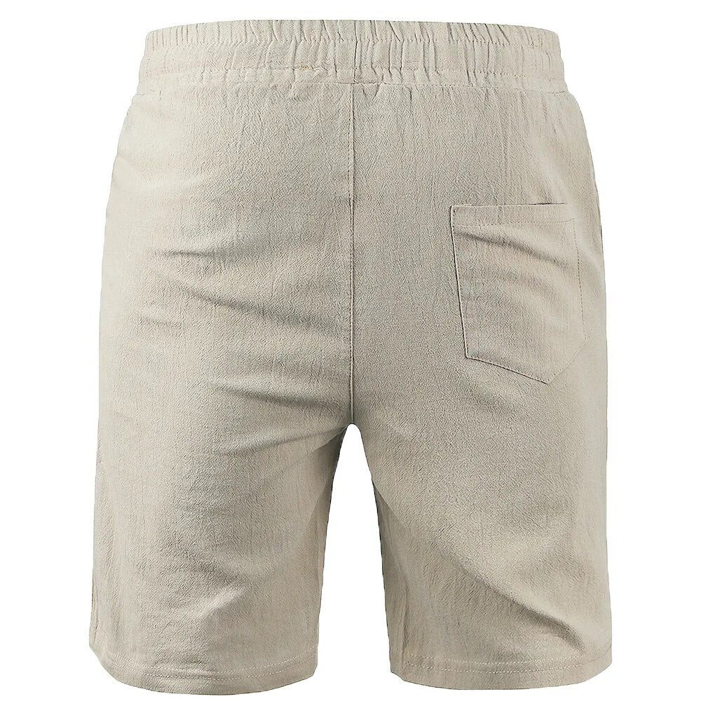 Summer Linen Shorts: Breathable Streetwear (S-3XL)