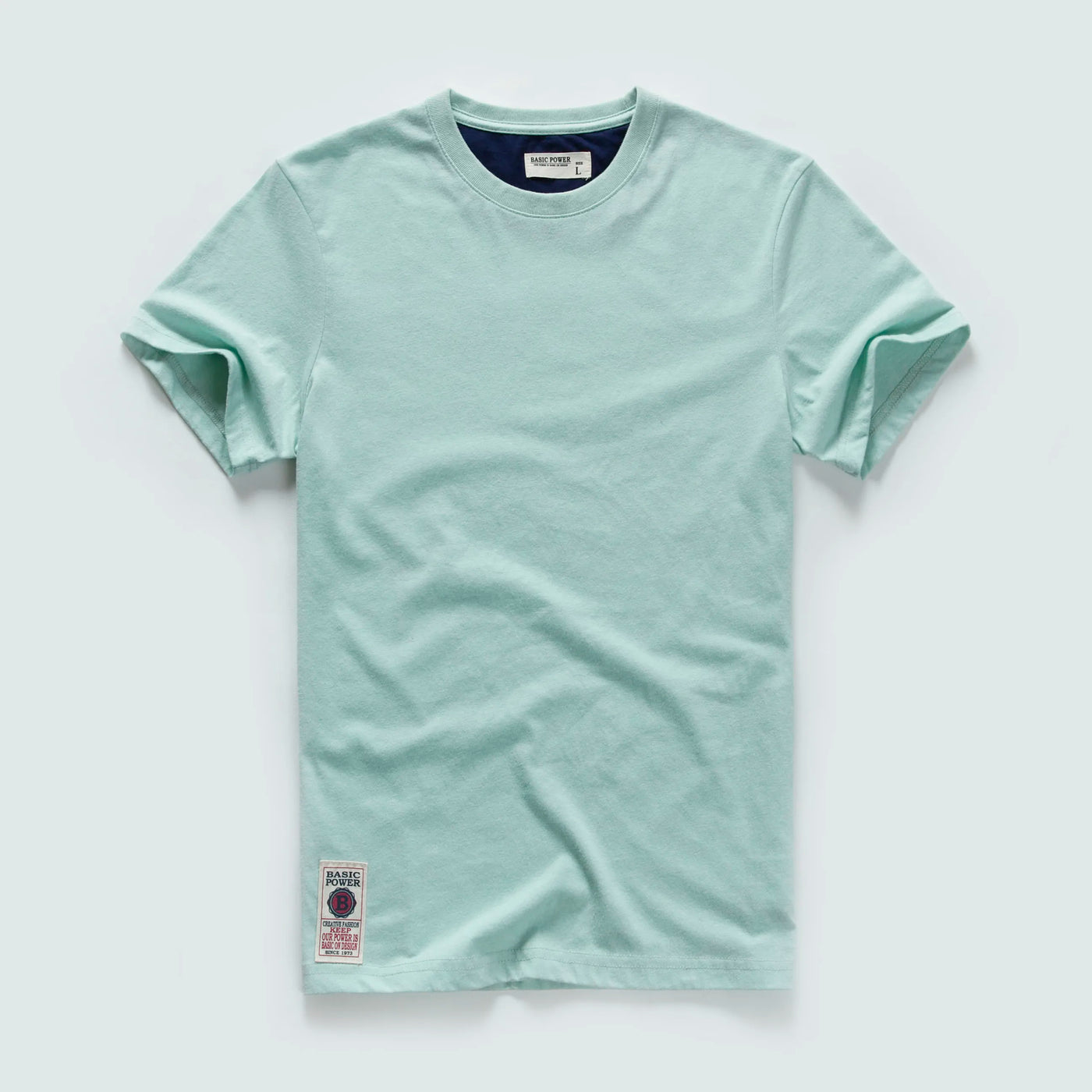 Classic Solid Cotton T-Shirt: High-Quality Casual Top