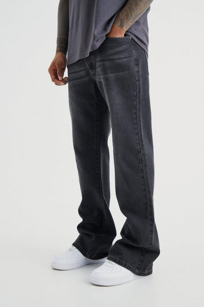 RELAXED RIGID FLARE JEAN